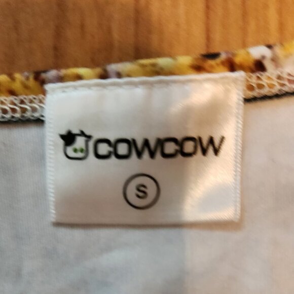 COWCOW Glitter Sequin Print Dress || Small EUC - Picture 8 of 9